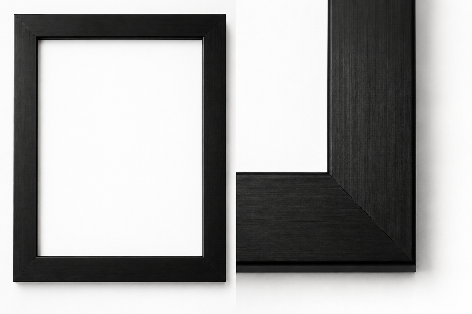 A finished frame ready for the wall